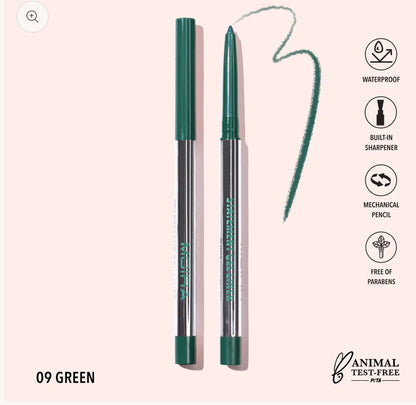Moira Statement Gel Liner Waterproof – Delineador en Gel Retráctil