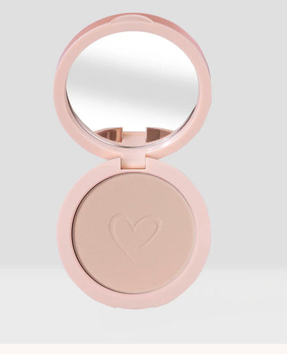 Beauty Creations Polvo Compacto Translúcido Matificante con Espejo – Acabado Suave y Natural