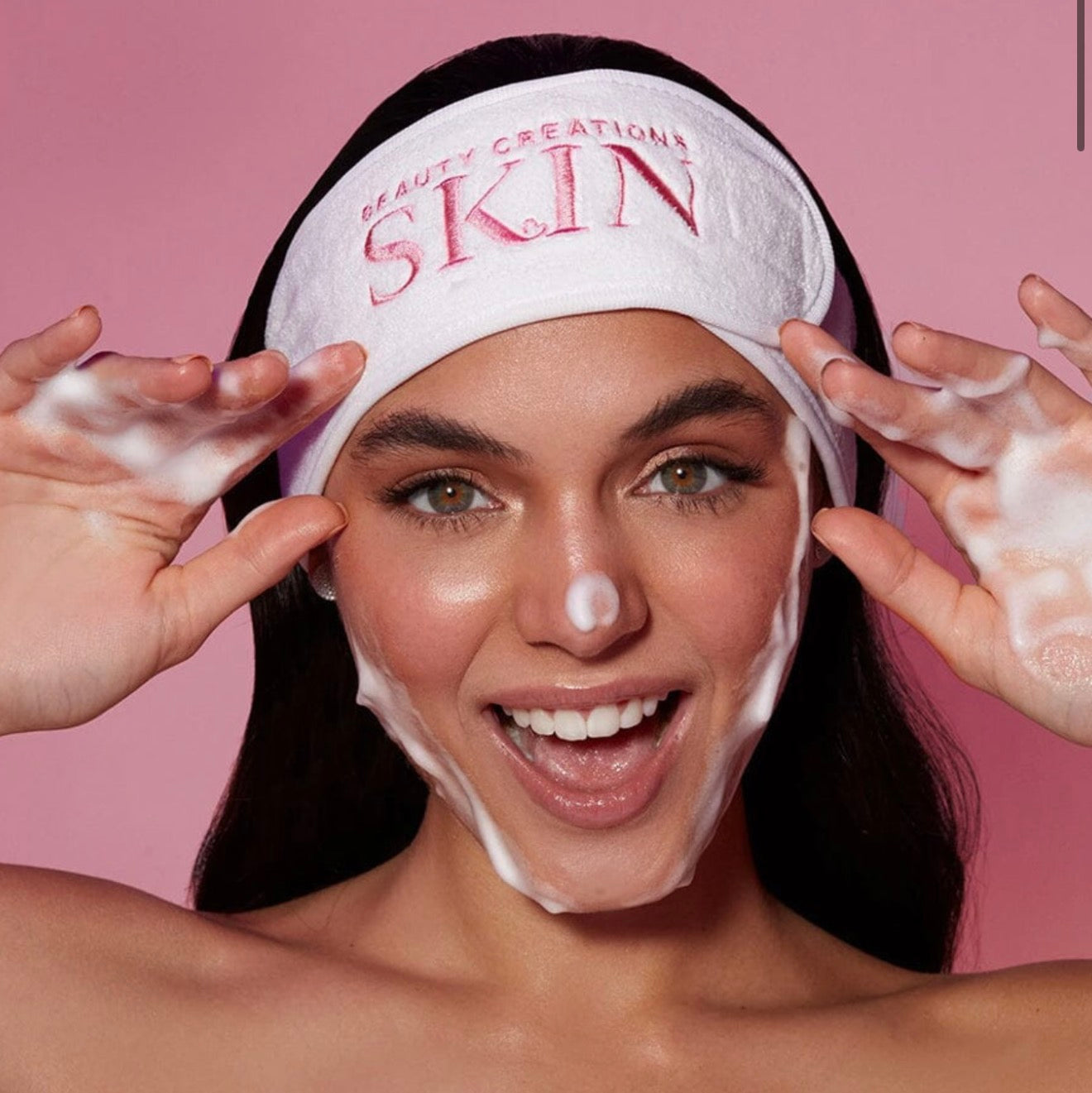 Banda de Microfibra para Skincare y Maquillaje – Beauty Creations Skin