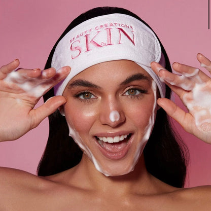 Banda de Microfibra para Skincare y Maquillaje – Beauty Creations Skin
