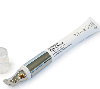 Crema de Colágeno para Contorno de Ojos con Aplicador Masajeador – Xime Skin