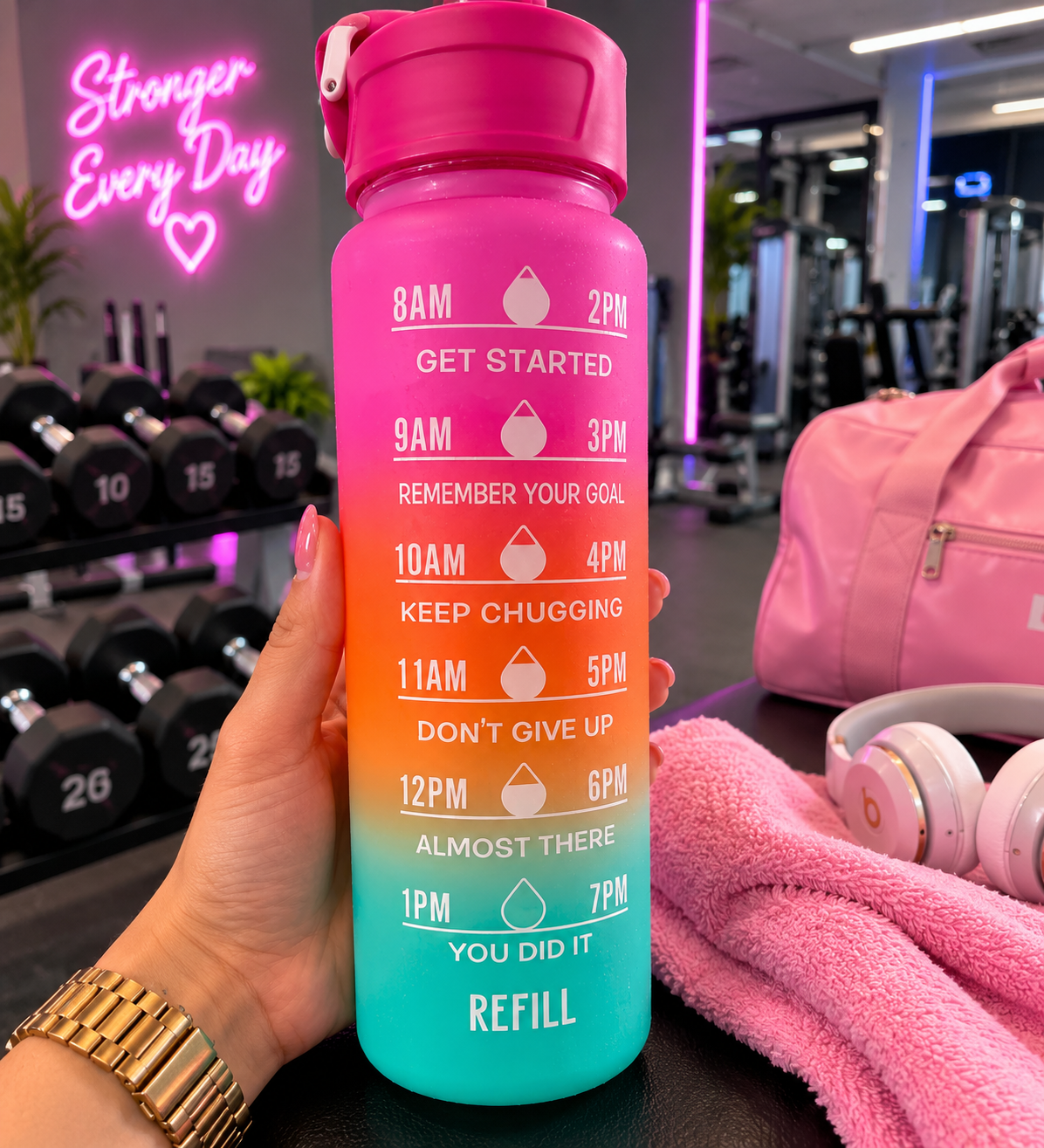 Botella Motivacional 32 oz