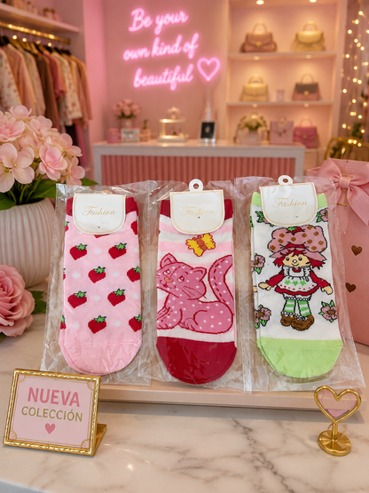 Medias Strawberry
