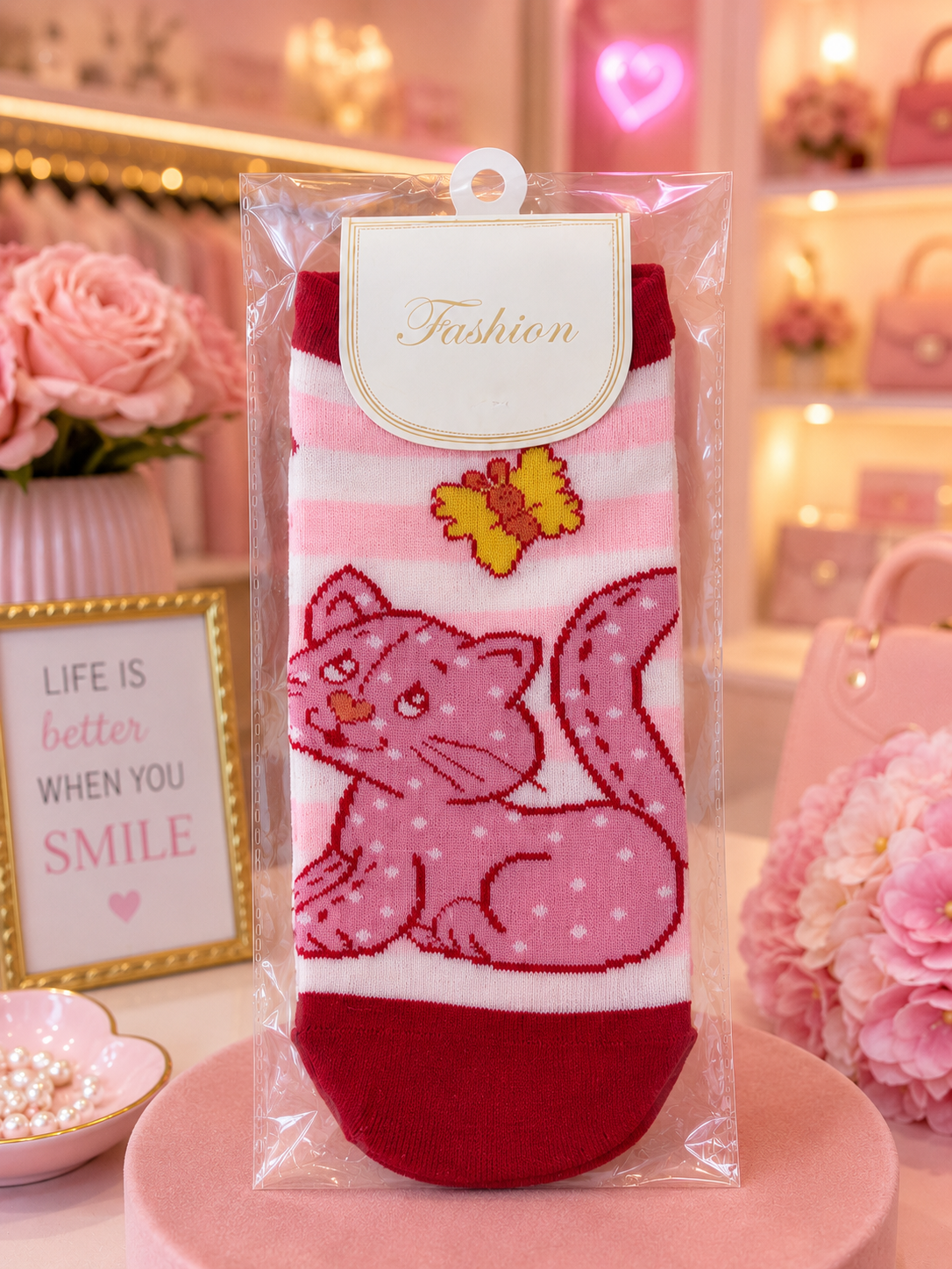 Medias Strawberry